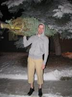 Развоз елок:)
