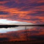 Гленморское водохранилище,  вид с South Landing