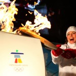 Олимпийский огонь!